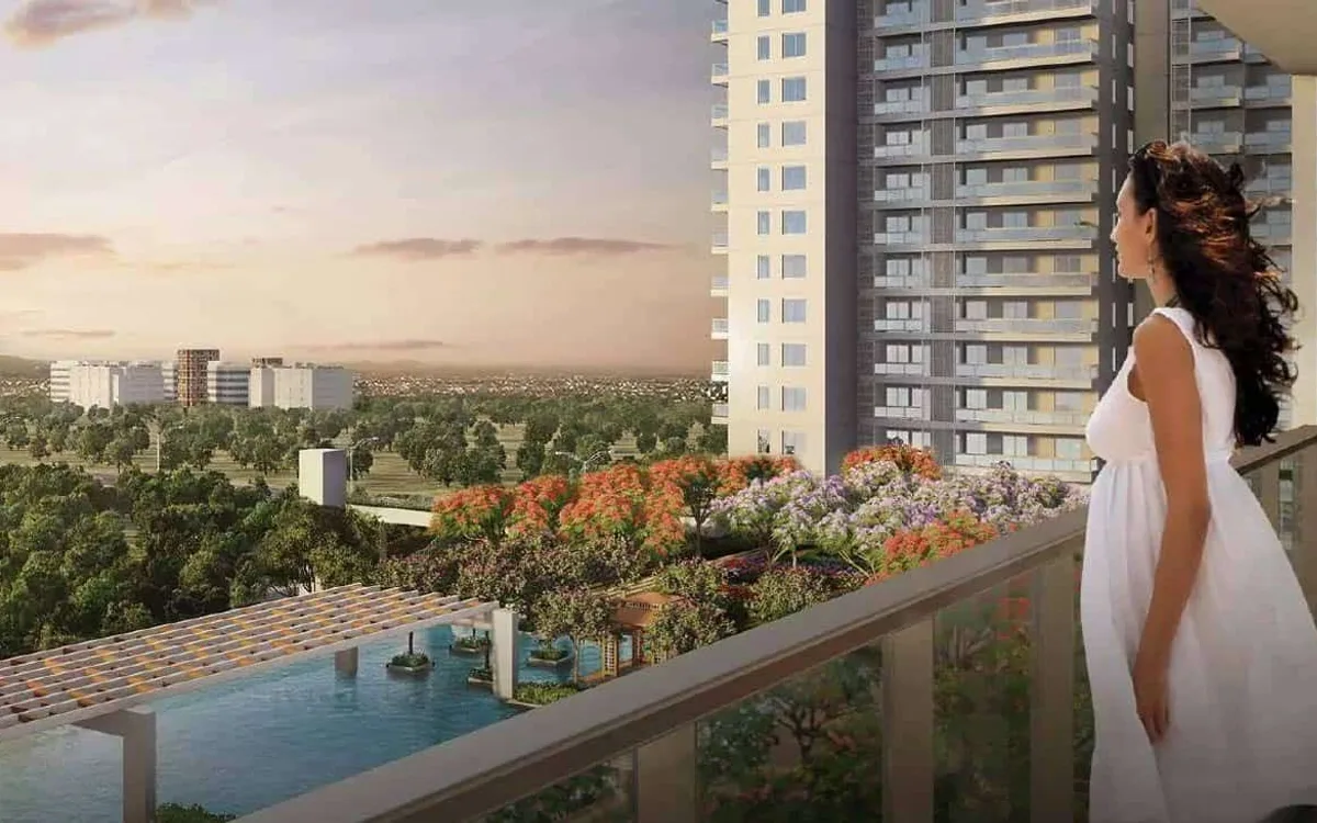 DLF The Arbour, architectural project view